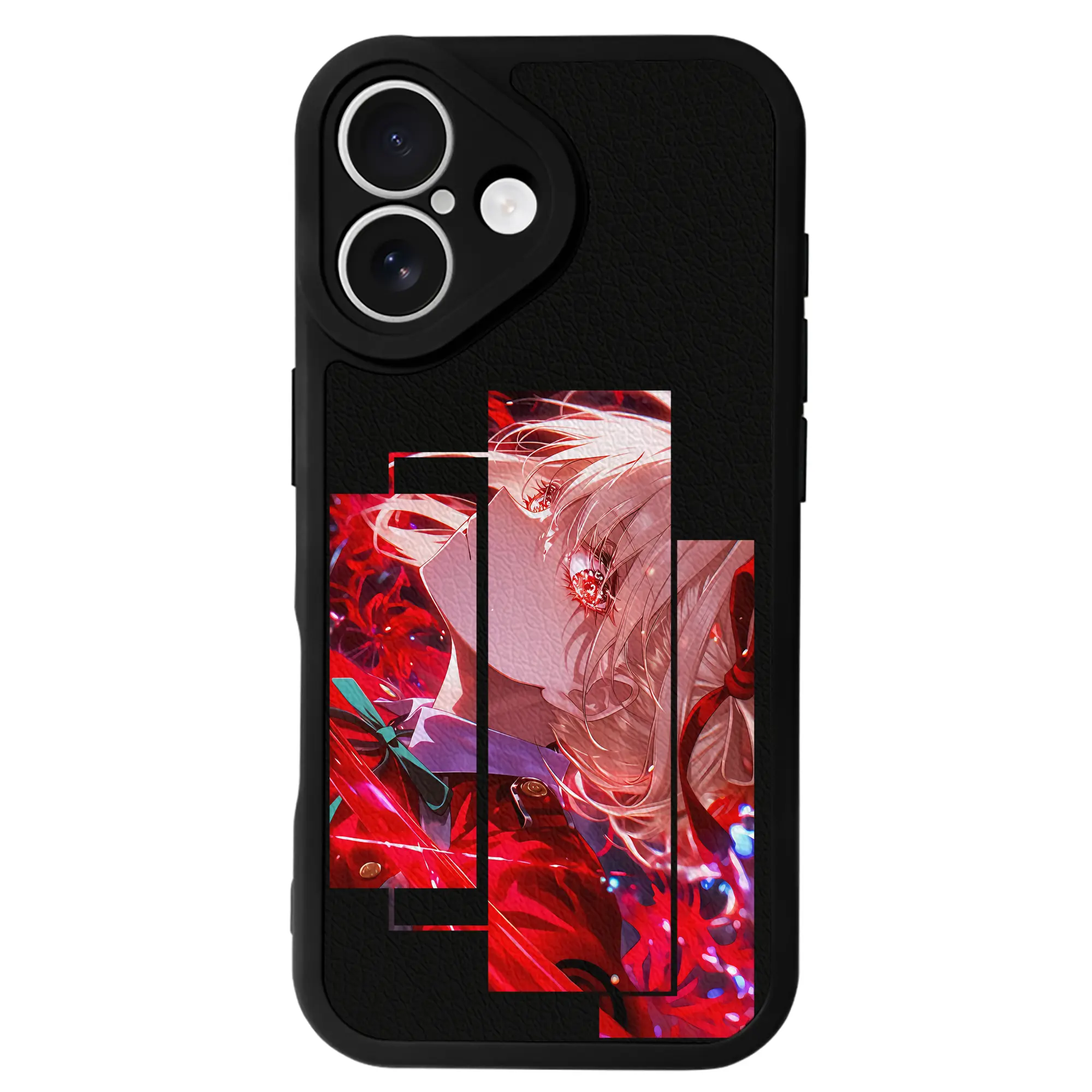 リコリス・リコイル グッズ,錦木千束 - IPhone 16シリーズ対応 ・ シリコンスマホケース ・ レザー調 ・ 高精度フィット ・ 耐衝撃 ・ ワイヤレス充電対応 ・ 精密カット